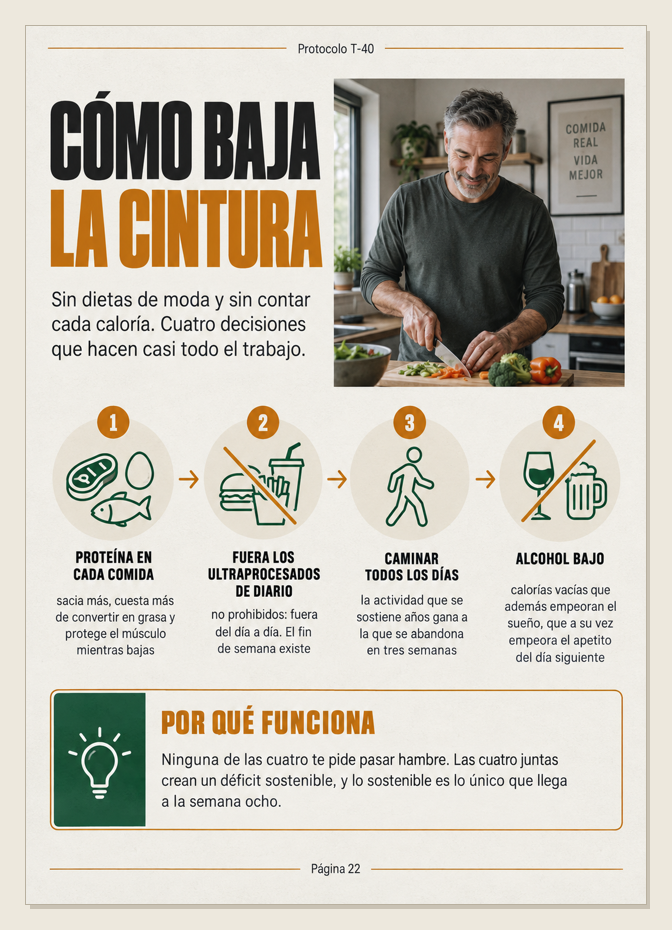 Página del protocolo: la cintura