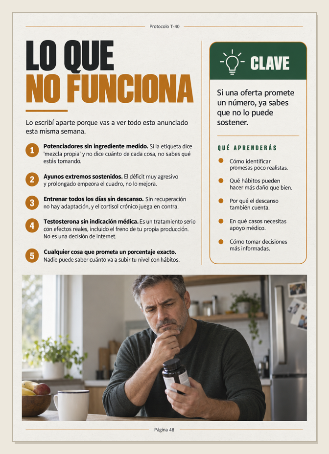 Página: lo que no funciona